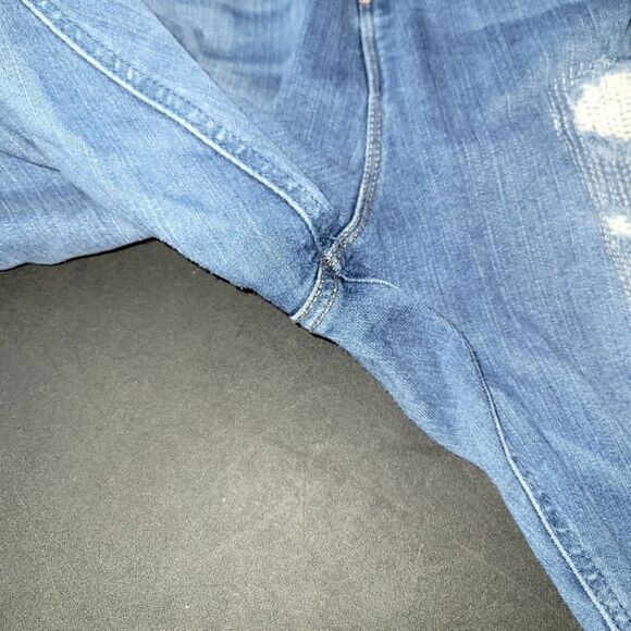 Torrid Bombshell Skinny High Rise Destructed Jeans 22 - Picture 10 of 12